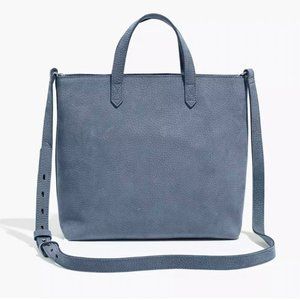 🔥 🥰😍Madewell The Zip-Top Transport Crossbody in Nubuck Leather